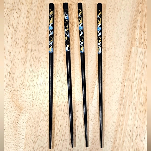 Set of 4 Chop Sticks - Picture 2 of 5